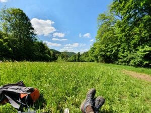 Fernsehturm auf dem Rosenstein und Teufelsklinge