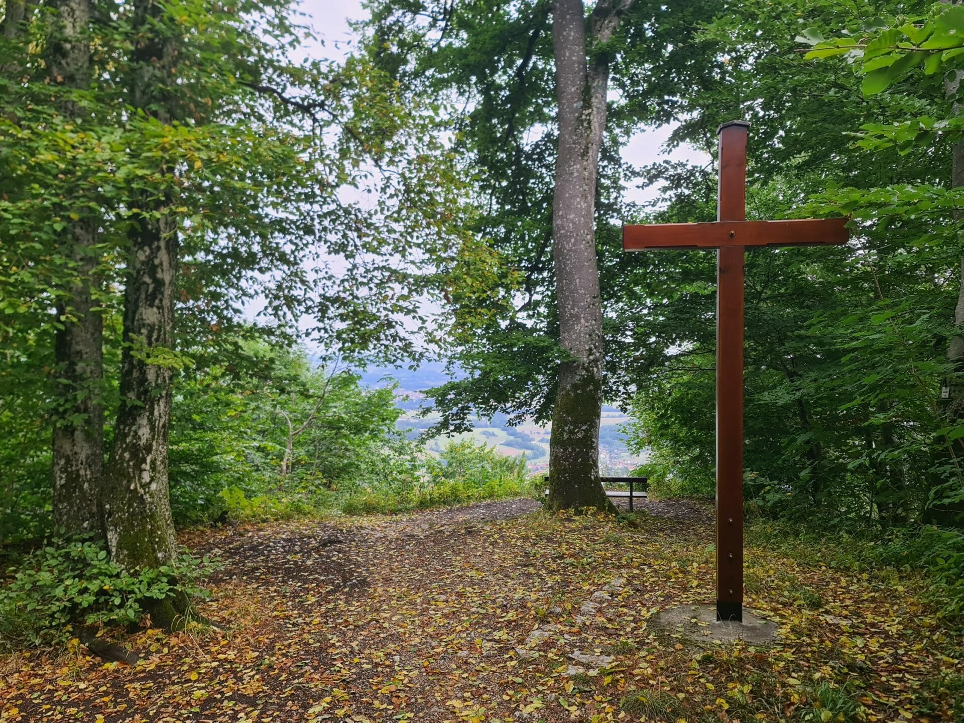 Gipfelkreuz am Bernhardus
