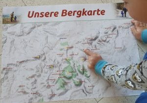 Unsere Bergkarte