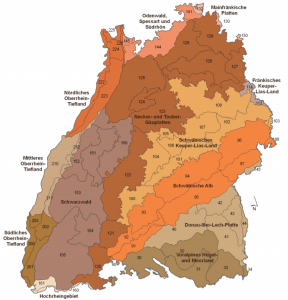 Naturräume in Deutschland