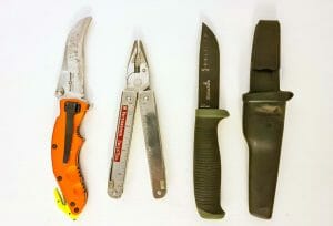 Überblick: meine Messer