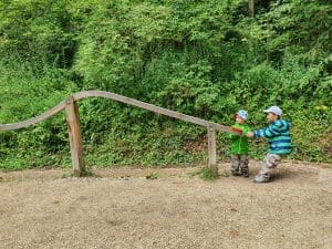 XXL-Waldkugelbahn