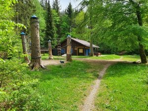 Übernachtung auf der SAV-Hütte am Rosenstein