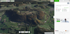 Screenshot von mapy.cz