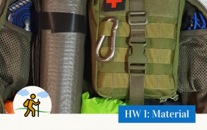 Packliste HW1 Material Ausstattung